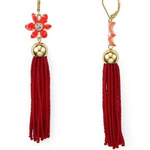 Kate Spade New York Lovely Lillies Tassel Earrings